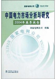 中國電力市場分析與研究2004年春季報告 中國電力市場分析與研究2004年春季報告